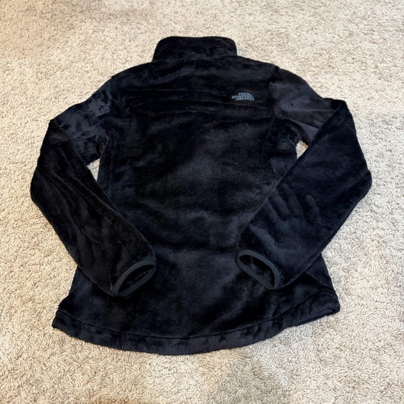 The North Face Jacket Womens Small Black Osito High-Pile Fleece Full Zip Plush - Picture 5 of 8